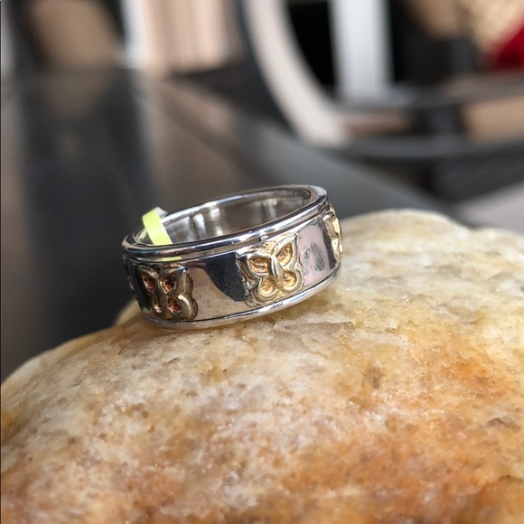 STERLING SILVER BUTTERFLY RING SIZE 6 - Picture 10 of 10